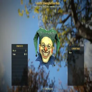 Fasnacht Glowing Buffoon Mask