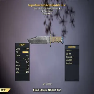 V40WS+3S BOWIE KNIFE