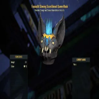 Fasnacht Glowing Scorchbeast Queen Mask