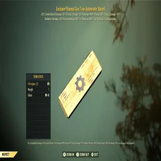 Enclave Plasma Gun True Automatic Barrel