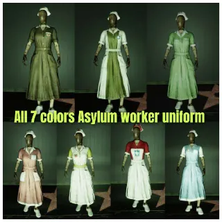 All 7 Colors Asylum Worker Uniform