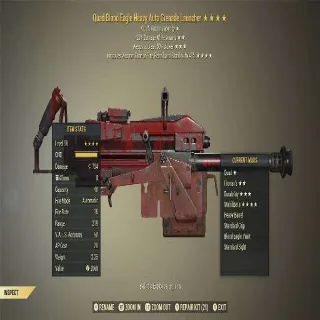 Q25dwa50bs Stabilizer's Auto Grenade Launcher