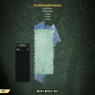 Plan: Shielded Lining Marine Underarmor