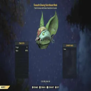 Fasnacht Glowing Scorchbeast Mask
