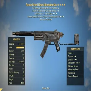 Fe15c Stabilizer's 10mm Submachine Gun