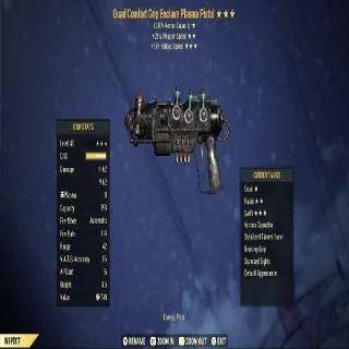 Q25WS15R Enclave Plasma Pistol