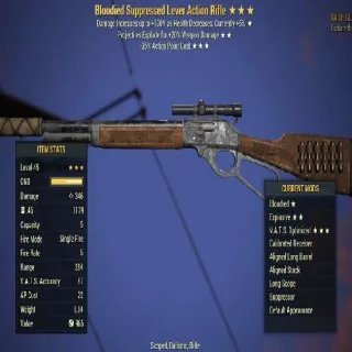 Be35 Lever Action Rifle