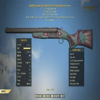 Q50c25 Polished Double-barrel Shotgun