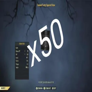 x50 Canned Tasty Squirrel Stew