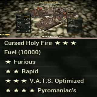 F2535 Pyromaniac's Holy Fire + Ammo