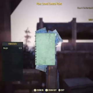 Plan: Crowd Control Paint