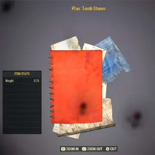 Plan: Tomb Stones