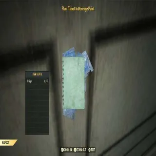 Plan: Ticket To Revenge Paint (New)