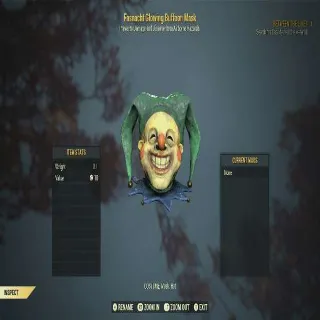 Fasnacht Glowing Buffoon Mask