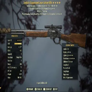 Je90 Electrician Lever Rifle (4-star God roll)