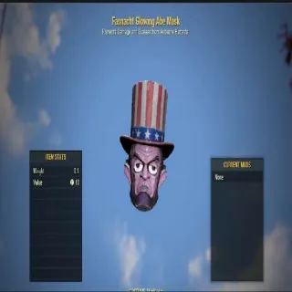 Fasnacht Glowing Abe Mask
