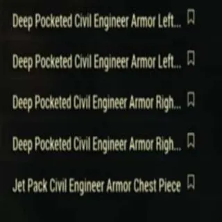 Civil Engineer Armor Set