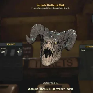 Fasnacht Deathclaw Mask