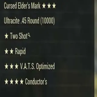 Ts2535 Conductor's Elder's Mark (Mods + Ammo)