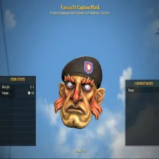 Fasnacht Captain Mask (New)