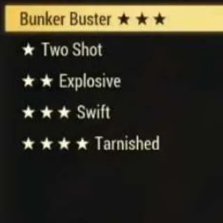 Tse15r Tarnished Bunker Buster