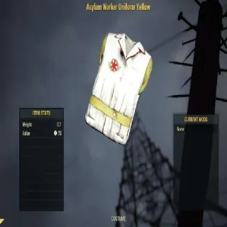 Asylum Worker Uniform Yellow