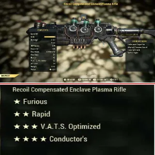 F2535 Conductor's Enclave Plasma Rifle