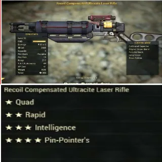 Q25WS+3 INTELLIGENCE PIN-POINTER'S ULTRACITE LASER RIFLE (MODS)