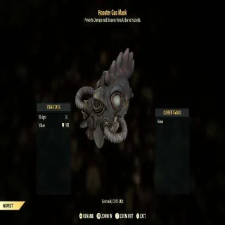 Rooster Gas Mask