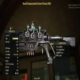 Enclave Plasma Rifle (True Flamer Barrel)