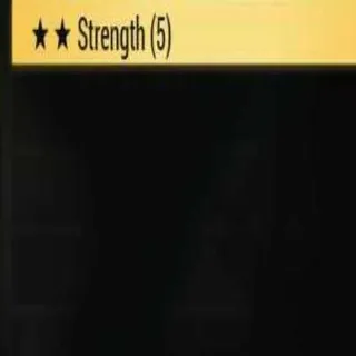 5 Strength mods