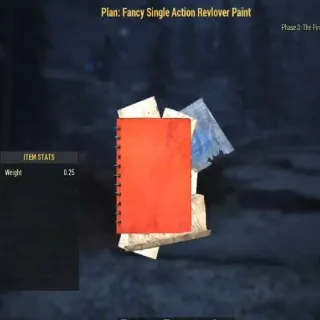 Plan: Fancy Single Action Revolver Paint