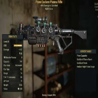 Enclave Plasma Rifle (Stabilized Flamer Barrel)
