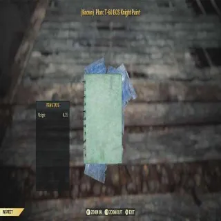 Plan: T-60 Bos Knight Paint