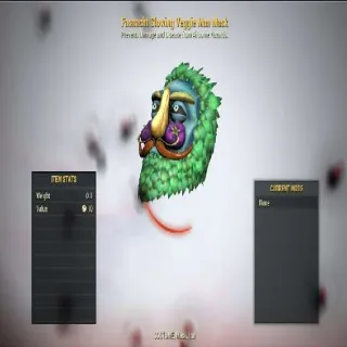 Fasnacht Glowing Veggie Man Mask