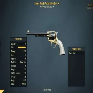 Fancy Single Action Revolver (Anti-armor)