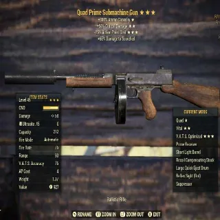 Q50c25 Submachine Gun