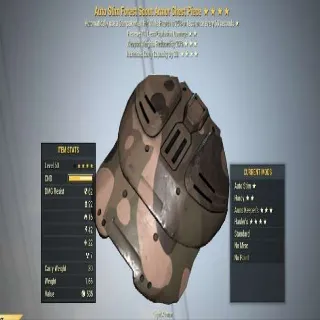 Auto Stim 7led wwr Hauler's Forest Scout Armor Chest Piece