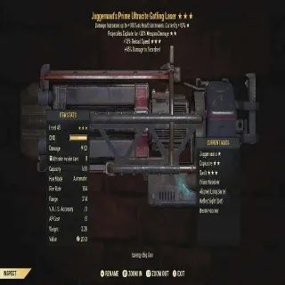 Je15r Ultracite Gatling Laser