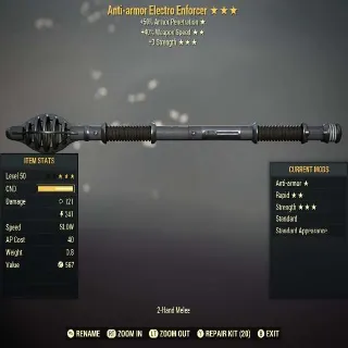 AA40WS+3S ELECTRO ENFORCER