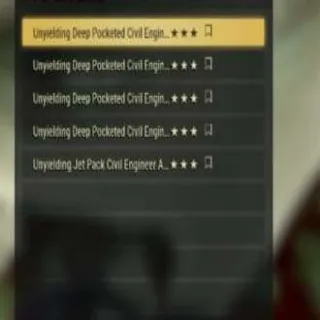Unyielding Civil Engineer Armor Set