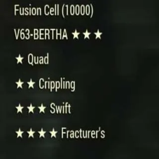 Q50LD15R Fracturer V63-Bertha