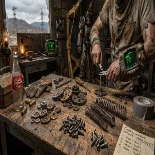1000 Gears, Screws And Spring