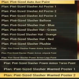 Full Slasher Event Plan Bundle