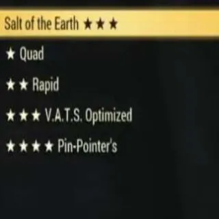 Q2535 Pin-pointer's Salt Of Earth (Mods)