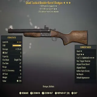 Q25FFR35 DOUBE-BARREL SHOTGUN