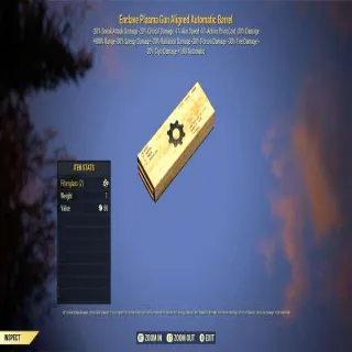 Enclave Plasma Gun Aligned Automatic Barrel