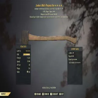 Junkie's40ws50bs Thrill-seeker's Multi-purpose Axe