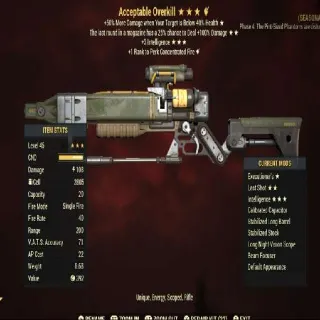 Acceptable Overkill