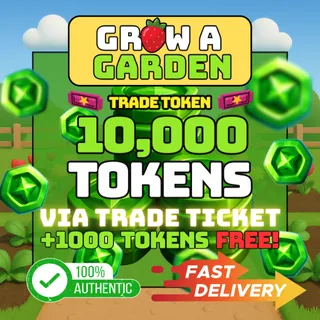 GROW A GARDEN TOKENS 10,000+FREEBIES
